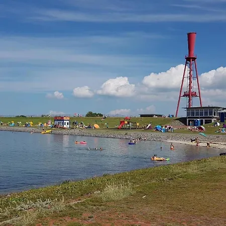 N7 Haus Mit Terrasse Und Garten An Der Nordsee * Butjadingen